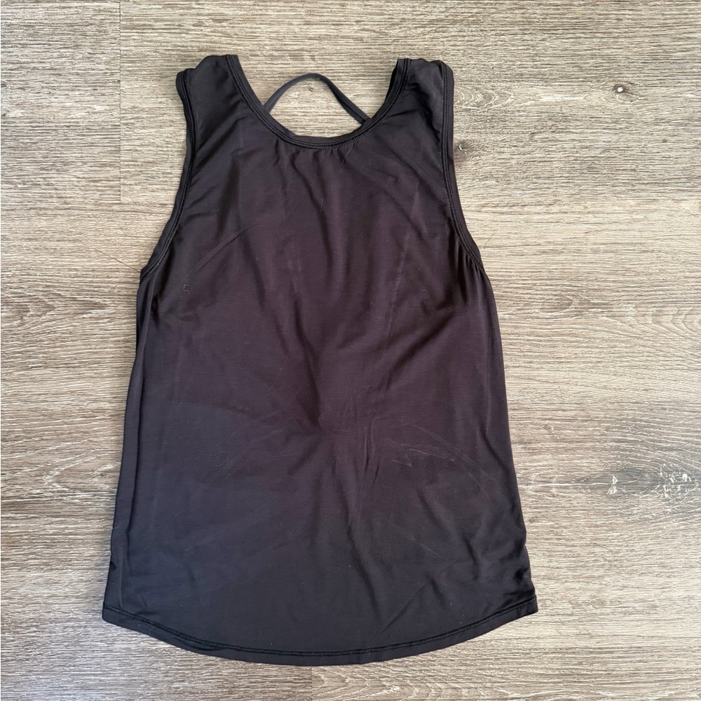 lululemon athletica Black Tank Top